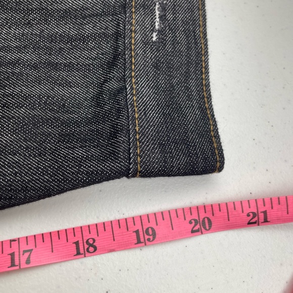 Sew in Love Black Distressed Jean Jacket NWOT Size M/L - Picture 7 of 12